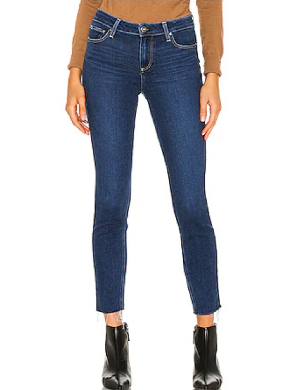 Paige Verdugo Ankle Jeans In Soho Size 27